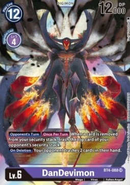 DanDevimon (BT4-088) (V.1) - Great Legend (Super Rare) [BT-04-BT4-088]
