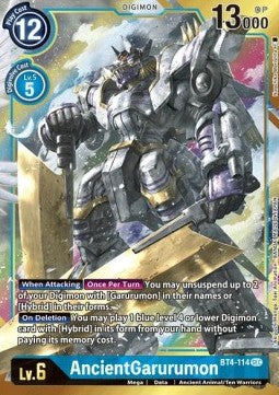 AncientGarurumon (BT4-114) (V.2) - Great Legend (Alternative Art) [BT-04-BT4-114]