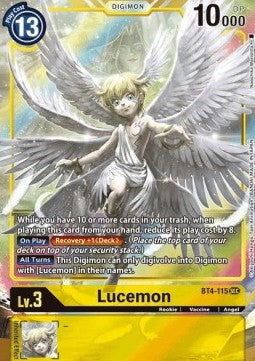 Lucemon (BT4-115) (V.2) - Great Legend (Alternative Art) [BT-04-BT4-115]