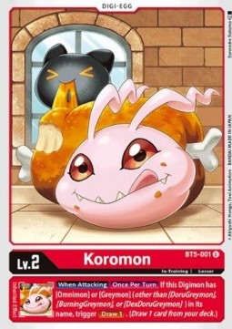 Koromon (BT5-001) - Battle Of Omni (Uncommon) [BT-05-BT5-001]