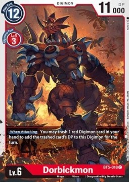 Dorbickmon (BT5-018) - Battle Of Omni (Common) [BT-05-BT5-018]