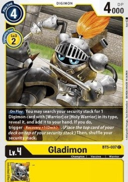 Gladimon (BT5-037) - Battle Of Omni (Common) [BT-05-BT5-037]
