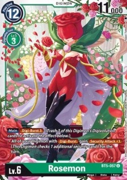 Rosemon (BT5-057) - Battle Of Omni (Uncommon) [BT-05-BT5-057]