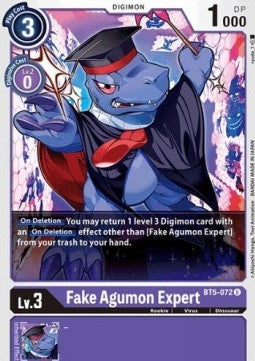 Fake Agumon Expert (BT5-072) - Battle Of Omni (Uncommon) [BT-05-BT5-072]