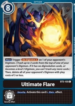 Ultimate Flare (BT5-105) - Battle Of Omni (Common) [BT-05-BT5-105]
