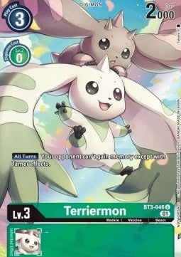 Terriermon (BT3-046) - Promos: Double Diamond (Alternative Art) [BT-06P-BT3-046]