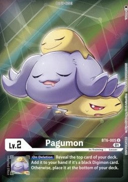 Pagumon (BT6-005) (V.2) - Promos: Double Diamond (Alternative Art) [BT-06P-BT6-005]