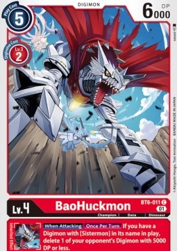 BaoHuckmon (BT6-011) - Double Diamond (Common) [BT-06-BT6-011]