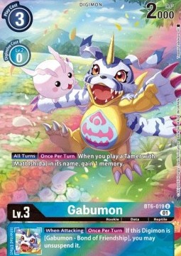 Gabumon (BT6-019) (V.2) - Double Diamond (Alternative Art) [BT-06-BT6-019]