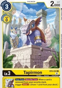 Tapirmon (BT6-032) - Double Diamond (Common) [BT-06-BT6-032]