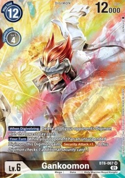 Gankoomon (BT6-067) (V.2) - Double Diamond (Alternative Art) [BT-06-BT6-067]