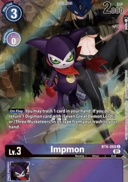 Impmon (BT6-068) (V.2) - Double Diamond (Alternative Art) [BT-06-BT6-068]