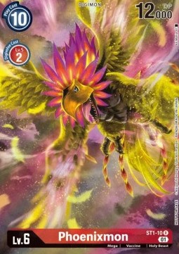 Phoenixmon (ST1-10) - Promos: Double Diamond (Alternative Art) [BT-06P-ST1-10]