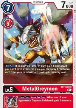 MetalGreymon (BT7-013) (V.1) - Next Adventure (Super Rare) [BT-07-BT7-013]