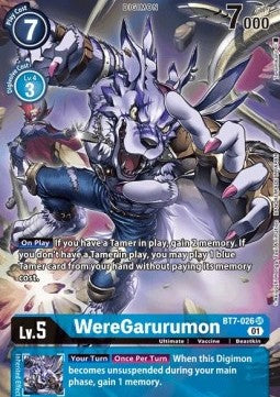 WereGarurumon (BT7-026) (V.2) - Next Adventure (Alternative Art) [BT-07-BT7-026]