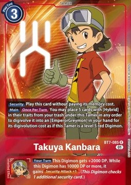 Takuya Kanbara (BT7-085) (V.2) - Promos: Next Adventure (Alternative Art) [BT-07P-BT7-085]