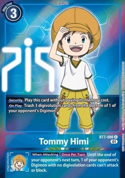 Tommy Himi (BT7-086) (V.2) - Promos: Next Adventure (Alternative Art) [BT-07P-BT7-086]