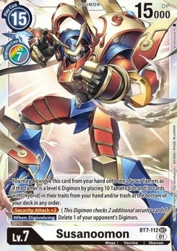 Susanoomon (BT7-112) (V.1) - Next Adventure (Secret Rare) [BT-07-BT7-112]