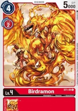 Birdramon (ST1-05) - Starter Deck: Gaia Red (Common) [ST-1-ST1-05]