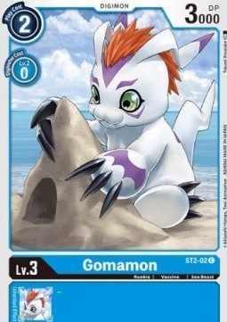 Gomamon (ST2-02) - Starter Deck: Cocytus Blue (Common) [ST-2-ST2-02]