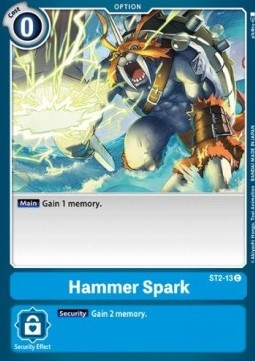 Hammer Spark (ST2-13) - Starter Deck: Cocytus Blue (Common) [ST-2-ST2-13]