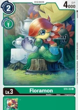 Floramon (ST4-02) - Starter Deck: Giga Green (Common) [ST-4-ST4-02]