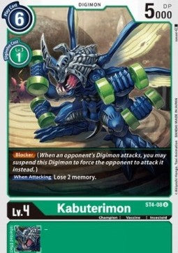 Kabuterimon (ST4-08) - Starter Deck: Giga Green (Uncommon) [ST-4-ST4-08]