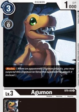 Agumon (ST5-03) - Starter Deck: Machine Black (Uncommon) [ST-5-ST5-03]