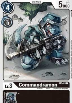Commandramon (ST5-05) - Starter Deck: Machine Black (Common) [ST-5-ST5-05]