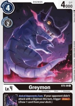 Greymon (ST5-06) - Starter Deck: Machine Black (Common) [ST-5-ST5-06]