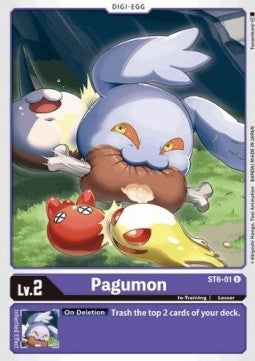 Pagumon (ST6-01) - Starter Deck: Venomous Violet (Uncommon) [ST-6-ST6-01]