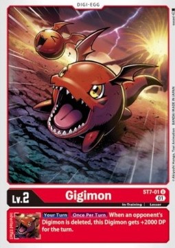 Gigimon (ST7-01) - Starter Deck: Gallantmon (Uncommon) [ST-7-ST7-01]