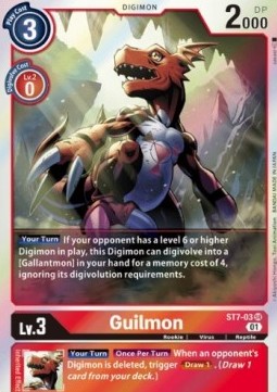 Guilmon (ST7-03) - Starter Deck: Gallantmon (Super Rare) [ST-7-ST7-03]