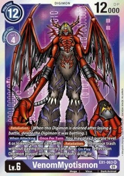 VenomMyotismon (EX1-063) (V.1) - Classic Collection (Super Rare) [EX-01-EX1-063]