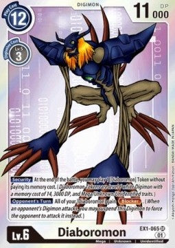Diaboromon (EX1-065) (V.1) - Classic Collection (Super Rare) [EX-01-EX1-065]