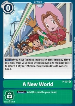 A New World (P-021) - Promos (Promo) [P-P-021]