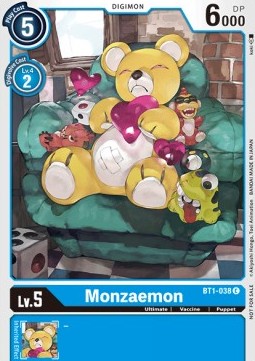 Monzaemon (BT1-038) - Official Tournament Pack Events (Alternative Art) [OTPE-BT1-038]