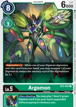Argomon (BT2-047) - Official Tournament Pack Events (Common) [OTPE-BT2-047]