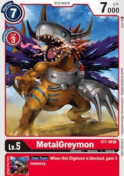 MetalGreymon (ST1-09) - Tamer Battle Pack Promos (Alternative Art) [TBPP-ST1-09]