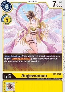Angewomon (ST3-09) - Tamer Battle Pack Promos (Alternative Art) [TBPP-ST3-09]