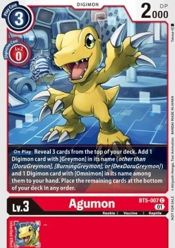 Agumon (BT5-007) - Tamer Party Event Promos (Alternative Art) [TPEP-BT5-007]