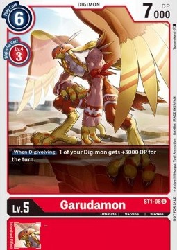 Garudamon (ST1-08) - Tamer Party Event Promos (Alternative Art) [TPEP-ST1-08]
