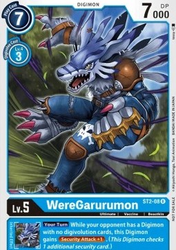 WereGarurumon (ST2-08) - Tamer Party Event Promos (Alternative Art) [TPEP-ST2-08]