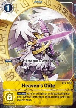 Heaven's Gate (ST3-13) - Premium Bandai Products (Alternative Art) [PB-XX-ST3-13]