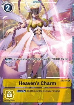 Heaven's Charm (ST3-14) - Premium Bandai Products (Alternative Art) [PB-XX-ST3-14]