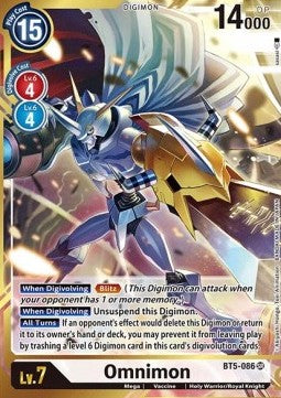 Omnimon (BT5-086) (V.2) - Battle Of Omni (Alternative Art) [BT-05-BT5-086]