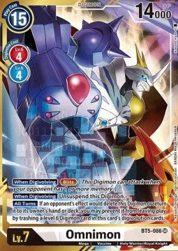 Omnimon (BT5-086) (V.3) - Battle Of Omni (Alternative Art) [BT-05-BT5-086]