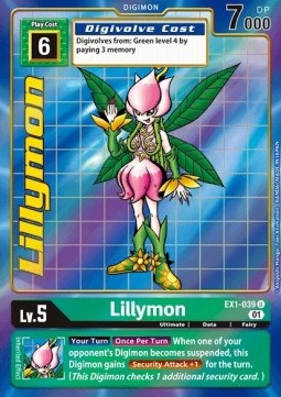 Lillymon (EX1-039) (V.2) - Classic Collection (Alternative Art) [EX-01-EX1-039]