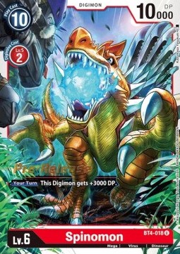 Spinomon (BT4-018) - Promos: Great Legend (Uncommon) [BT-04P-BT4-018]