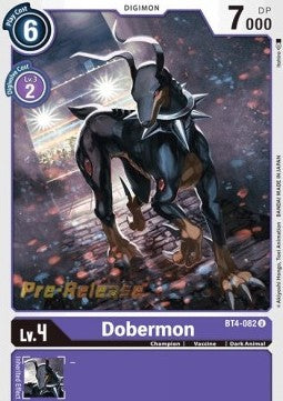 Dobermon (BT4-082) - Promos: Great Legend (Uncommon) [BT-04P-BT4-082]